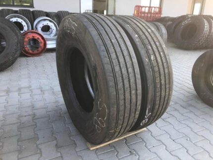 Używane opony ciężarowe 315/80R22.5 FIRESTONE FS422 / 11-12mm