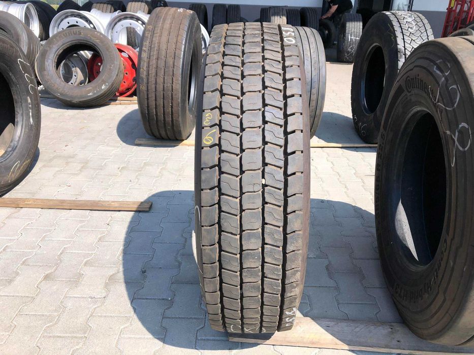 Używana opona ciężarowa 315/80R22.5 FULDA REGIOFORCE 3 / 17-18mm Używana opona ciężarowa 315/80R22.5 FULDA REGIOFORCE 3 / 17-18mm