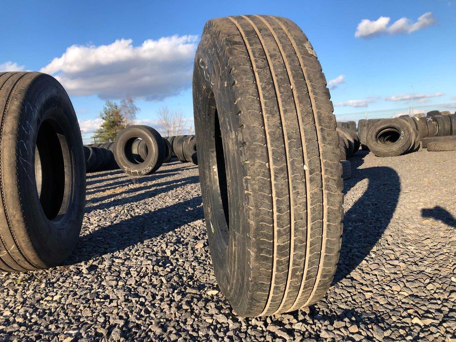 Opona ciężarowa używana 315/80R22.5 BARKLEY BL203+ / 13-14mm Opona ciężarowa używana 315/80R22.5 BARKLEY BL203+ / 13-14mm
