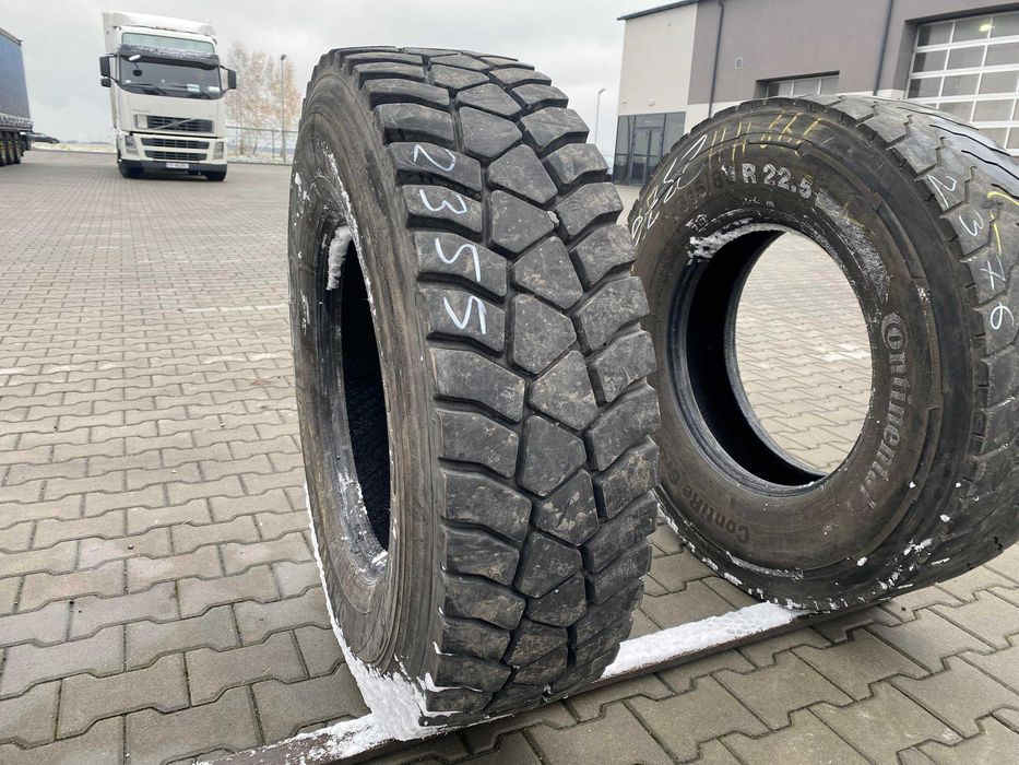 Używana opona ciężarowa 315/80R22.5 GOODYEAR OMNITRAC MSD II / 16-18mm Używana opona ciężarowa 315/80R22.5 GOODYEAR OMNITRAC MSD II / 16-18mm