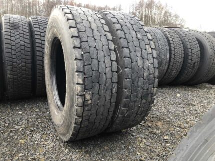  Używane opony ciężarowe 315/80R22.5 GOODYEAR ULTRA GRIP WTD / 9-14mm