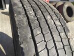 Używana opona ciężarowa 315/80R22.5 HANKOOK TL10 + E-CUBE MAX / 10-12mm