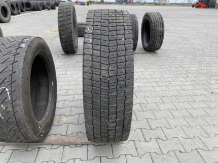  Używana opona ciężarowa 315/80R22.5 PNEU LAURENT PLND2 / 10-11mm