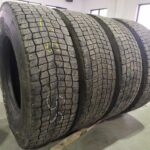  Używane opony ciężarowe 315/80R22.5 MICHELIN X MULTIWAY 3D XDE / 6-8MM