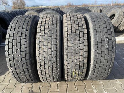  Używane opony ciężarowe 315/80R22.5 MICHELIN XDE2 / 11-15mm
