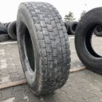  Używana opona ciężarowa 315/80R22.5 MICHELIN XDE2+ / 7-9mm