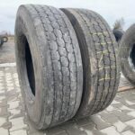  Używane opony ciężarowe 315/80R22.5 MICHELIN XFN2+ / 6-9mm
