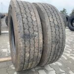  Używane opony ciężarowe 315/80R22.5 MICHELIN XFN2 + / 7-10mm