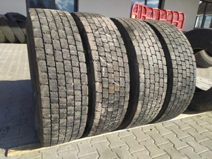  Używane opony ciężarowe 315/80R22.5 BIEŻNIKOWANA TYP KOSTKA / 13mm