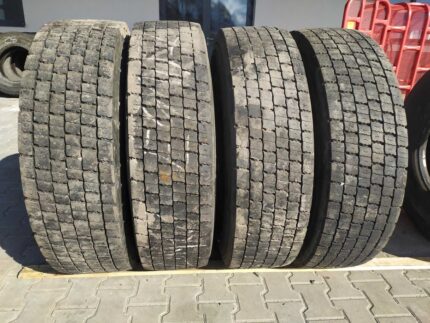 Używane opony ciężarowe 315/80R22.5 BIEŻNIKOWANA TYP KOSTKA / 13mm