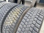 Używane opony ciężarowe 315/80R22.5 BIEŻNIKOWANA TYP KOSTKA BANDAG BDR-ASD