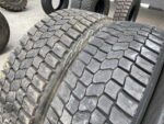 Używane opony ciężarowe 315/80R22.5 BIEŻNIKOWANA TYP KOSTKA BANDAG BDR-ASD