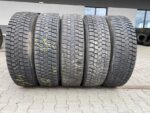 Używane opony ciężarowe 315/80R22.5 BIEŻNIKOWANA TYP KOSTKA BANDAG BDR-ASD