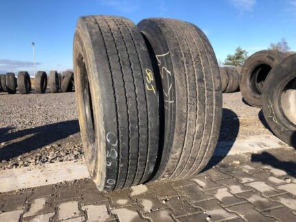  Używane opony ciężarowe 315/80R22.5 PIRELLI FR:01 TRIATHLON / 10mm