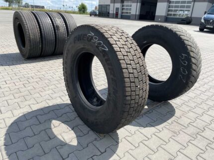 Używana opona ciężarowa 315/80R22.5 PNEU LAURENT PLDN 2 / 14-17mm