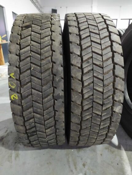  Używane opony ciężarowe 315/80R22.5 SEMPERIT RUNNER D2 / 11-13mm