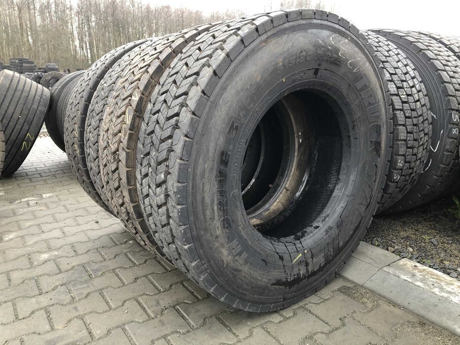 Używane opony ciężarowe 315/80R22.5 TRUCKSTAR TH DRIVE 3 / 15-19mm Używane opony ciężarowe 315/80R22.5 TRUCKSTAR TH DRIVE 3 / 15-19mm