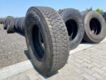 Używana opona ciężarowa 315/80R22.5 BIEŻNIKOWANA TYP BRIDGESTONE R-DRIVE 001 / 11-14mm