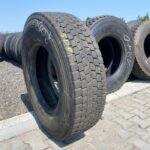  Używana opona ciężarowa 315/80R22.5 BIEŻNIKOWANA TYP BRIDGESTONE R-DRIVE 001 / 11-14mm