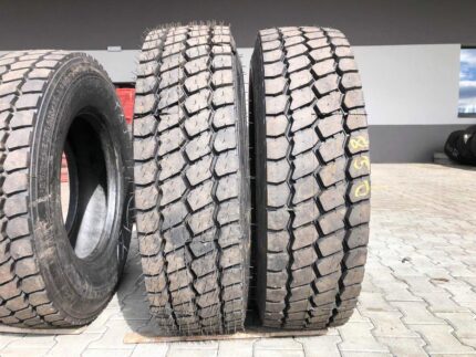  Używane opony ciężarowe 315/80R22.5 BIEŻNIKOWANA  REIFEN GUNTHER TYP MICHELIN XZY3 / 100% BIEŻNIKA