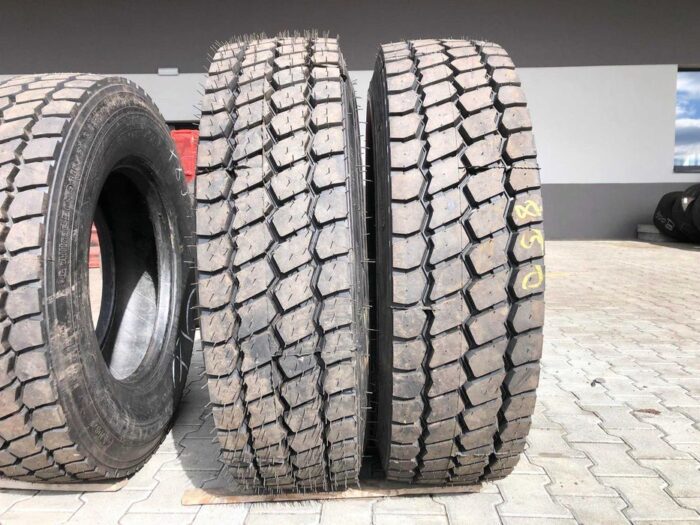 Używane opony ciężarowe 315/80R22.5 BIEŻNIKOWANA  REIFEN GUNTHER TYP MICHELIN XZY3 / 100% BIEŻNIKA