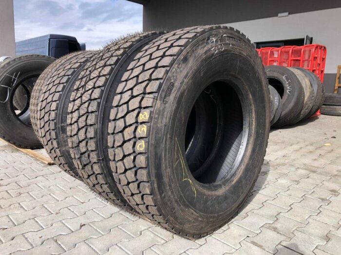 Używane opony ciężarowe 315/80R22.5 BIEŻNIKOWANA  REIFEN GUNTHER TYP MICHELIN XZY3 / 100% BIEŻNIKA