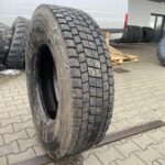  Używana opona ciężarowa 315/80R22.5 BIEŻNIKOWANA TYP BRIDGESTONE M729 / 11-13mm