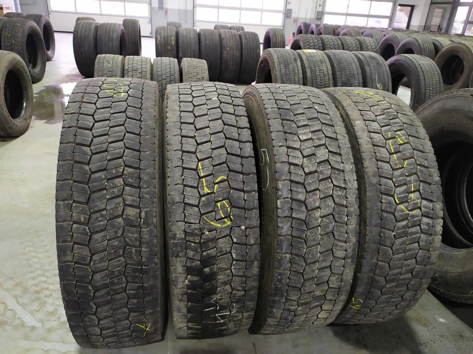 Opony używane ciężarowe napędowe 315/70R22.5 CONTINENTAL CONTI ECOPLUS HD5 5122 / 6-8mm Opony ciężarowe 315/80R22.5 BIEŻNIKOWANA TYP MICHELIN XW4S / 10-13mm