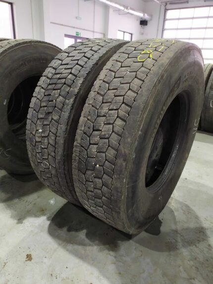 Opony ciężarowe 315/80R22.5 BIEŻNIKOWANA TYP MICHELIN XW4S / 9-12mm
