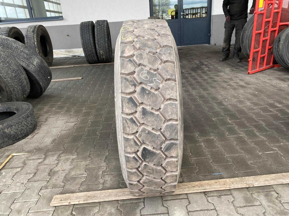 Opony ciężarowe używane napędowe 9.5R17.5 CONTINENTAL LDR1 / 12-13mm Opona ciężarowa 315/80R22.5 BIEŻNIKOWANA TYP ROMB