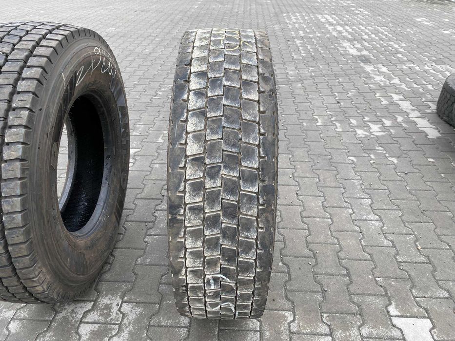 Opona ciężarowa używana 215/75R17.5 UNIROYAL DH40 / 10-11mm Opona ciężarowa 315/80R22.5 WINDPOWER WDR37