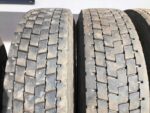 Używane opony ciężarowe 315/80R22.5 BIEŻNIKOWANA TYP MICHELIN  XDE2 / 8-10mm