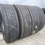  Używane opony ciężarowe 315/80R22.5 BRIDGESTONE ECOPIA H-DRIVE 001 / 12-13mm