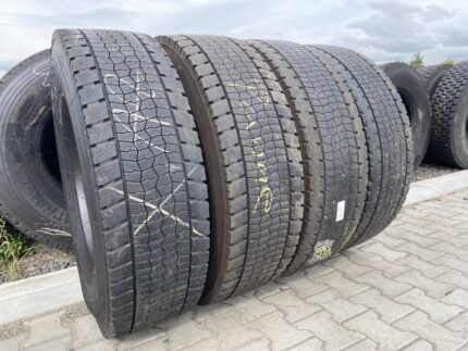 Używane opony ciężarowe 315/80R22.5 BRIDGESTONE ECOPIA H-DRIVE 001 / 12-13mm
