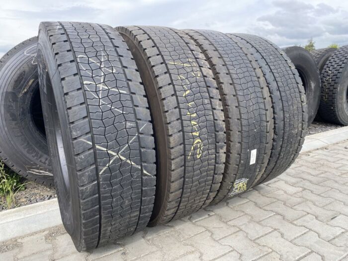 Używane opony ciężarowe 315/80R22.5 BRIDGESTONE ECOPIA H-DRIVE 001 / 12-13mm