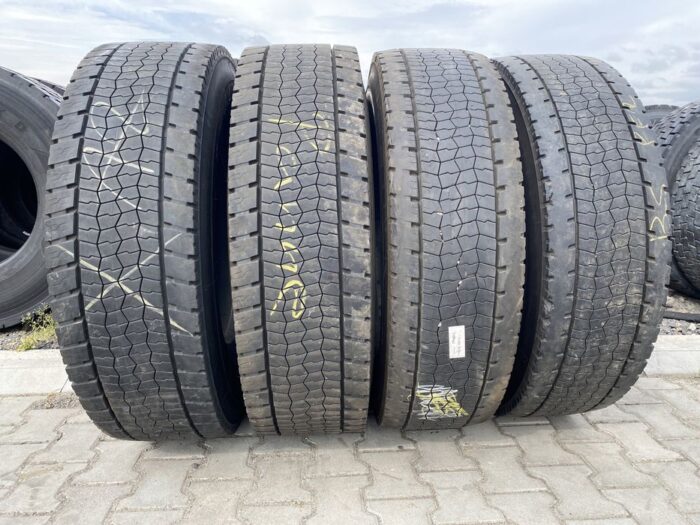 Używane opony ciężarowe 315/80R22.5 BRIDGESTONE ECOPIA H-DRIVE 001 / 12-13mm