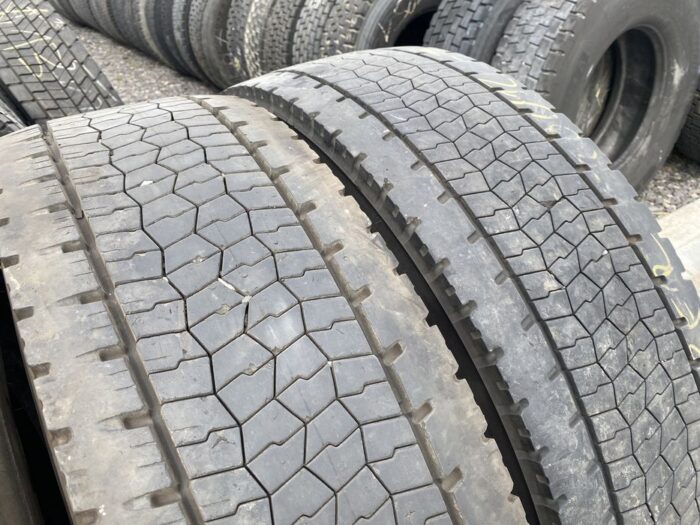 Używane opony ciężarowe 315/80R22.5 BRIDGESTONE ECOPIA H-DRIVE 001 / 12-13mm
