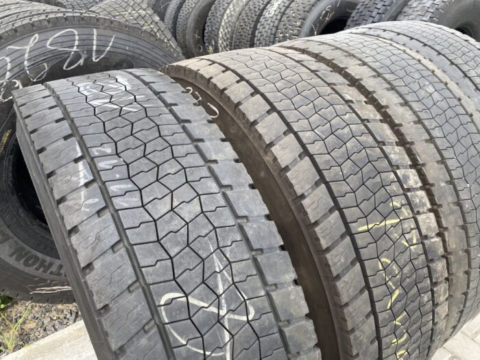 Używane opony ciężarowe 315/80R22.5 BRIDGESTONE ECOPIA H-DRIVE 001 / 12-13mm