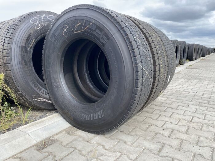 Używane opony ciężarowe 315/80R22.5 BRIDGESTONE ECOPIA H-DRIVE 001 / 12-13mm