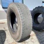  Używana opona ciężarowa 315/80R22.5 BRIDGESTONE ECOPIA H-DRIVE 002 / 8-9mm