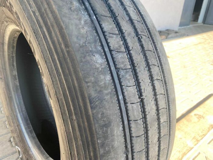 Używana opona ciężarowa 315/80R22.5 BRIDGESTONE ECOPIA H-STEER 001 / 6-7mm