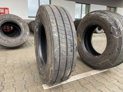  Używana opona ciężarowa 315/80R22.5 BRIDGESTONE ECOPIA H-STEER 002 / 9-10MM