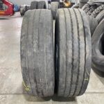  Używane opony ciężarowe 315/80R22.5 BRIDGESTONE M-STEER 001 / 9-12mm