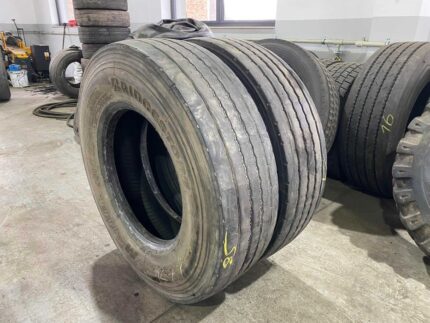 Używane opony ciężarowe 315/80R22.5 BRIDGESTONE M-STEER 001 / 9-12mm