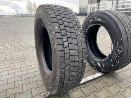  Używana opona ciężarowa 315/80R22.5 BRIDGESTONE M729 / 8-13mm