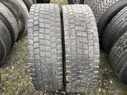 Używane opony ciężarowe 315/80R22.5 BRIDGESTONE R-DRIVE 001 PLUS / 7-11mm