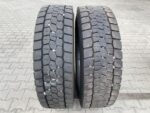 Używane opony ciężarowe 315/80R22.5 BRIDGESTONE  DURAVIS R-DRIVE 002 / 19-20mm