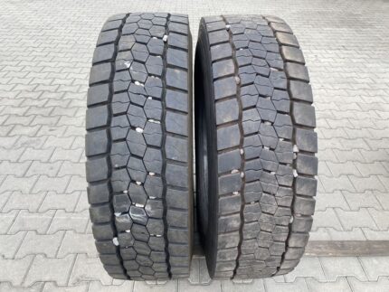 Używane opony ciężarowe 315/80R22.5 BRIDGESTONE  DURAVIS R-DRIVE 002 / 19-20mm