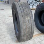  Używana opona ciężarowa 315/80R22.5 BRIDGESTONE R-STEER 001 PLUS / 8-9mm