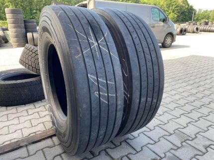  Używane opony ciężarowe 315/80R22.5 CONTINENTAL CONTI ECOPLUS HS3 / 8-9mm